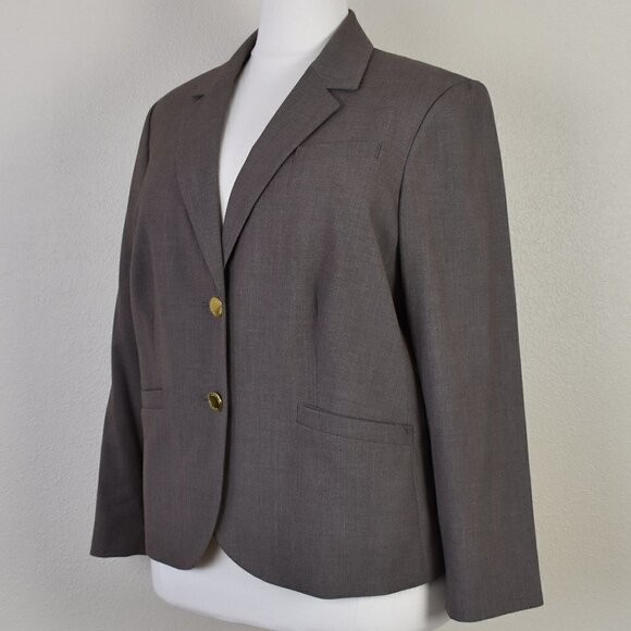 Calvin Klein Blazer Brown 22W NEW - Picture 2 of 8